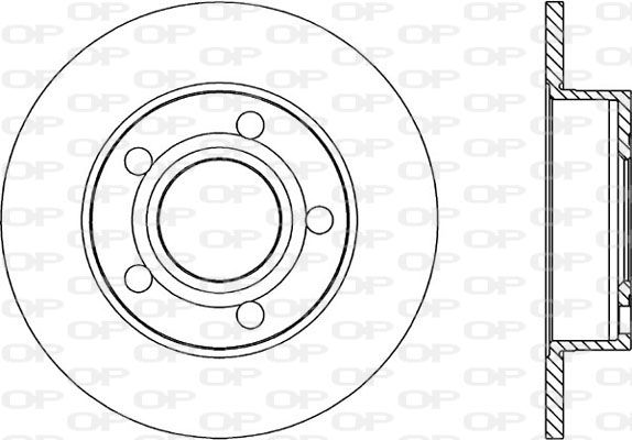 OPEN PARTS Piduriketas BDR1045.10